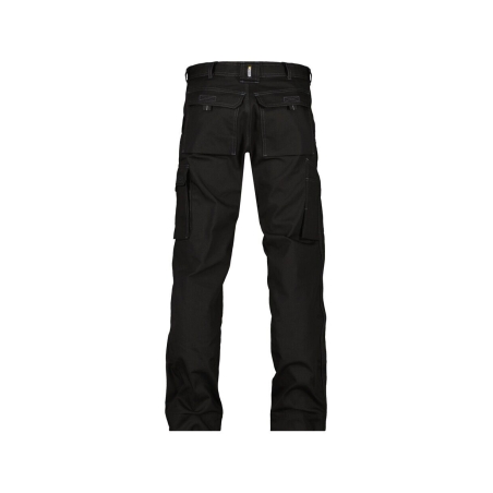 Pantalon de travail canvas multipoches coupe droite 340 g/m² Noir – Dassy Kingston