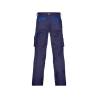 Pantalon de travail bicolore poches genoux Cordura 300 g/m² Marine/bleu roi – Dassy Boston