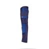 Pantalon de travail bicolore poches genoux Cordura 300 g/m² Marine/bleu roi – Dassy Boston