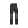 Pantalon de travail bicolore poches genoux Cordura 300 g/m² Noir/gris ciment – Dassy Boston