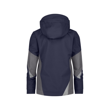 Veste softshell femme stretch triple couche renforcée Marine/gris – Dassy Gravity Next Women