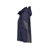 Veste softshell femme stretch triple couche renforcée Marine/gris – Dassy Gravity Next Women