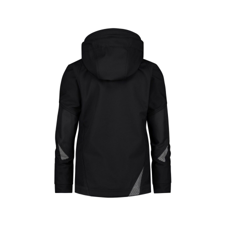 Veste softshell femme stretch triple couche renforcée Noir – Dassy Gravity Next Women