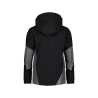 Veste softshell femme stretch triple couche renforcée Noir/gris – Dassy Gravity Next Women