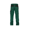 Pantalon de travail bicolore poches genoux Cordura 300 g/m² Vert/noir – Dassy Boston