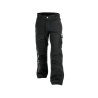 Pantalon de travail canvas multipoches renforts Cordura Noir coupe courte – Dassy Jackson