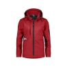 Veste softshell femme stretch triple couche renforcée Rouge/noir – Dassy Gravity Next Women