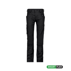 Pantalon de travail stretch 4 voies multipoches pour femme Noir – Dassy Helix Next Women