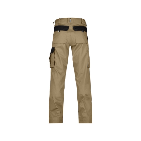 Pantalon de travail bicolore multipoches genoux Cordura Beige/noir – Dassy Boston