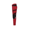 Pantalon de travail stretch 4 voies multipoches pour femme Rouge/noir – Dassy Helix Next Women