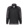 Veste polaire bicolore microfibre zippée Noir/gris anthracite – Dassy Kazan
