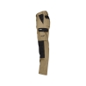 Pantalon de travail bicolore multipoches genoux Cordura Beige/noir – Dassy Boston