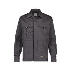 Veste de travail coton 320 g/m² multipoches Gris ciment – Dassy Locarno Coton