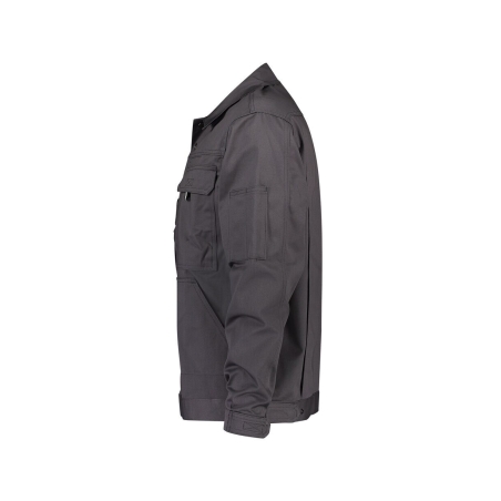 Veste de travail coton 320 g/m² multipoches Gris ciment – Dassy Locarno Coton