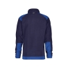 Veste polaire bicolore microfibre zippée Marine/bleu roi – Dassy Kazan
