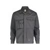 Veste de travail polyester-coton multipoches bandes réfléchissantes Gris ciment – Dassy Nouville