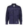 Veste de travail polyester-coton multipoches bandes réfléchissantes Marine – Dassy Nouville