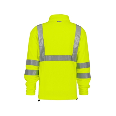 Veste polaire haute visibilité classe 3 microfibre Jaune fluo – Dassy Kaluga