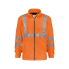 Veste polaire haute visibilité classe 3 microfibre Orange fluo – Dassy Kaluga