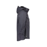 Veste softshell triple couche stretch à capuche amovible Gris ciment – Dassy Tavira