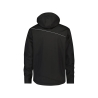 Veste softshell triple couche stretch à capuche amovible Noir – Dassy Tavira