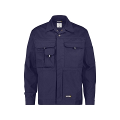 Veste de travail coton 320 g/m² multipoches Marine – Dassy Locarno Coton