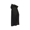 Veste softshell triple couche stretch à capuche amovible Noir – Dassy Tavira
