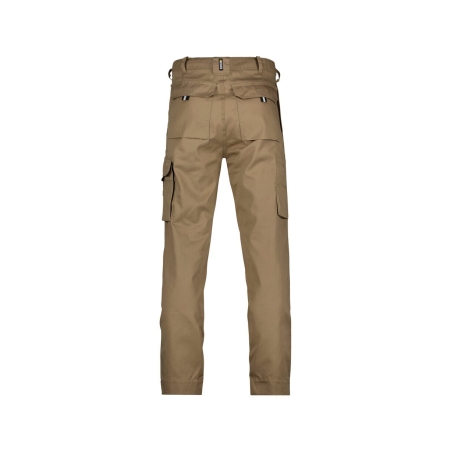 Pantalon de travail multipoches coupe droite 245 g/m² Beige coupe courte – Dassy Liverpool