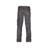 Pantalon de travail multipoches coupe droite 245 g/m² Gris ciment coupe courte – Dassy Liverpool