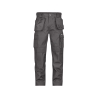 Pantalon de travail multi-poches Cordura 245 g/m² Gris ciment coupe longue – Dassy Oxford