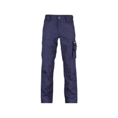 Pantalon de travail multipoches coupe droite 245 g/m² Marine – Dassy Liverpool