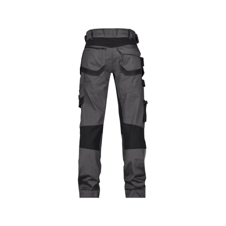 Pantalon de travail multipoches 4-way stretch genouillères Gris/noir – Dassy Flux Next