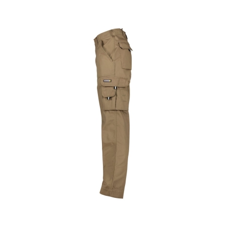 Pantalon de travail multipoches coupe droite 245 g/m² Beige – Dassy Liverpool