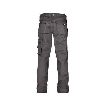 Pantalon de travail coton multipoches coupe droite Gris ciment – Dassy Liverpool