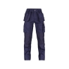 Pantalon de travail multipoches Cordura 300 g/m² Marine coupe courte – Dassy Oxford