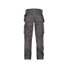 Pantalon de travail multi-poches Cordura 245 g/m² Gris ciment coupe courte – Dassy Oxford