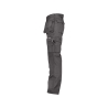 Pantalon de travail multi-poches Cordura 245 g/m² Gris ciment coupe courte – Dassy Oxford