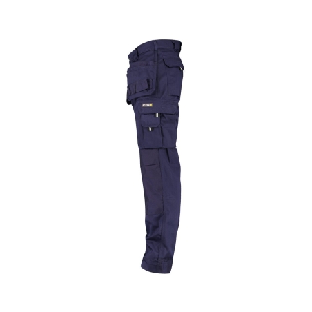 Pantalon de travail multi-poches Cordura 245 g/m² Marine coupe courte – Dassy Oxford