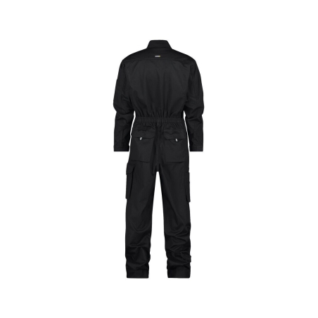 Combinaison de travail coton multipoches avec genouillères Noir – Dassy Nimes Coton