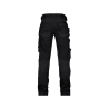 Pantalon de travail multipoches 4-way stretch genouillères Noir – Dassy Flux Next