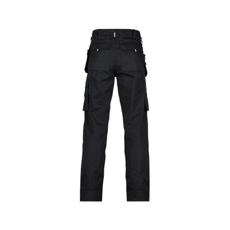 Pantalon de travail multipoches Cordura 300 g/m² Noir coupe longue – Dassy Oxford