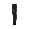 Pantalon de travail multipoches coupe droite 245 g/m² Noir – Dassy Liverpool