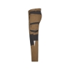 Pantalon de travail stretch 4 voies multipoches adjusted fit Camel/gris coupe courte – Dassy Helix Next