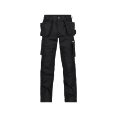 Pantalon de travail multi-poches Cordura 245 g/m² Noir – Dassy Oxford