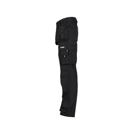 Pantalon de travail multi-poches Cordura 245 g/m² Noir – Dassy Oxford