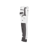Pantalon de travail multi-poches bicolore en Cordura Blanc/gris ciment coupe courte – Dassy Seattle
