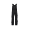 Cotte à bretelles multipoches avec genouillères Cordura 245 g/m² Noir coupe longue – Dassy Ventura
