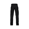 Pantalon de travail stretch 4 voies multipoches adjusted fit Noir – Dassy Helix Next