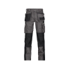 Pantalon de travail multi-poches bicolore en Cordura Gris ciment/noir – Dassy Seattle