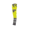 Pantalon haute visibilité multipoches 300 g/m² classe 2 Jaune fluo/gris ciment coupe courte – Dassy Lancaster